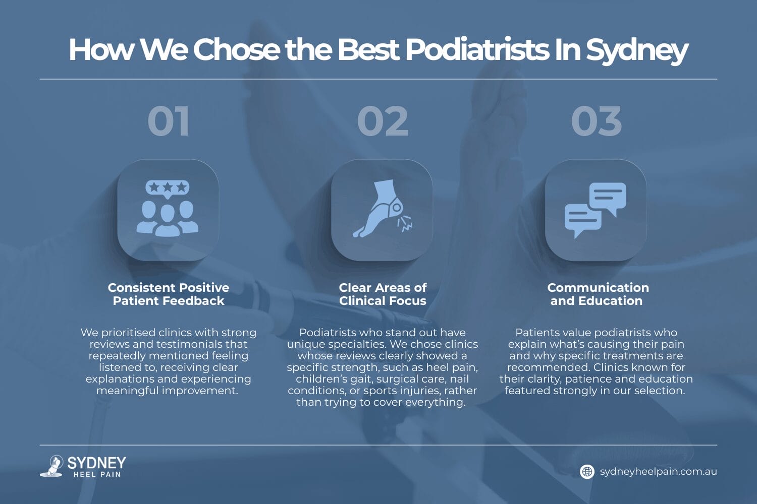 how we chose the best podiatrists in sydney {{brizy_dc_image_alt imageSrc=